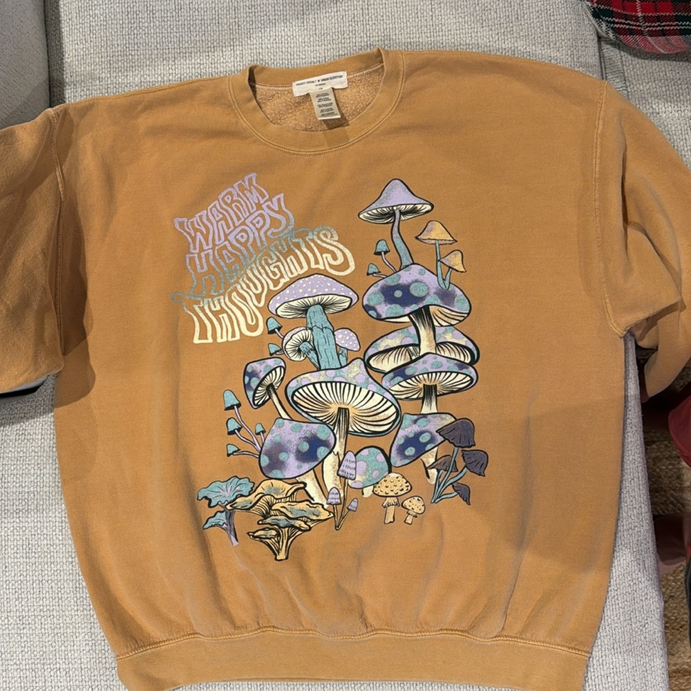 Oversized Mushroom crewneck- urban outfitters